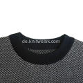 Herren Strickpullover aus Baumwolle mit Honigkamm und Farbverlauf